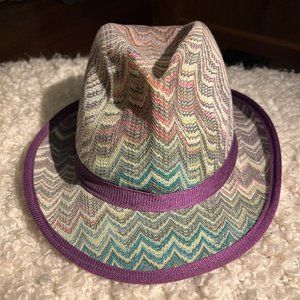 Missoni Linen Summer Fedora